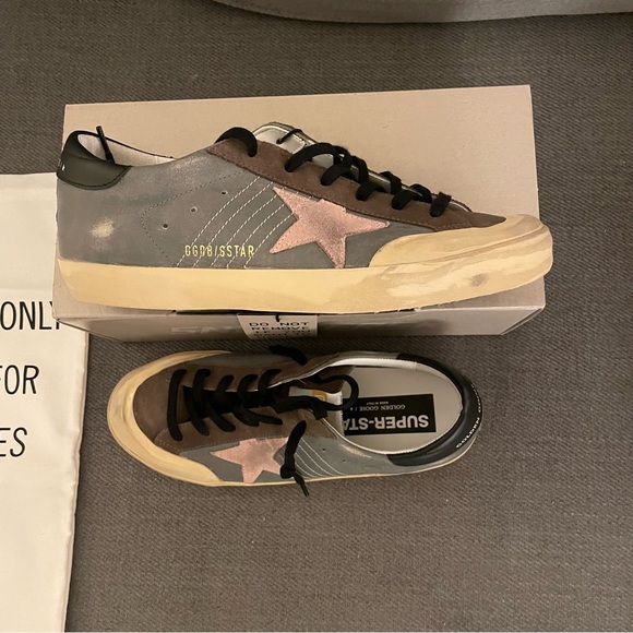 NIB: Golden Goose Super-Star Penstar with pink suede star - Picture 5 of 6